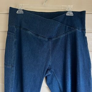 HALARA Cross Over Waist Jeggings Size XL